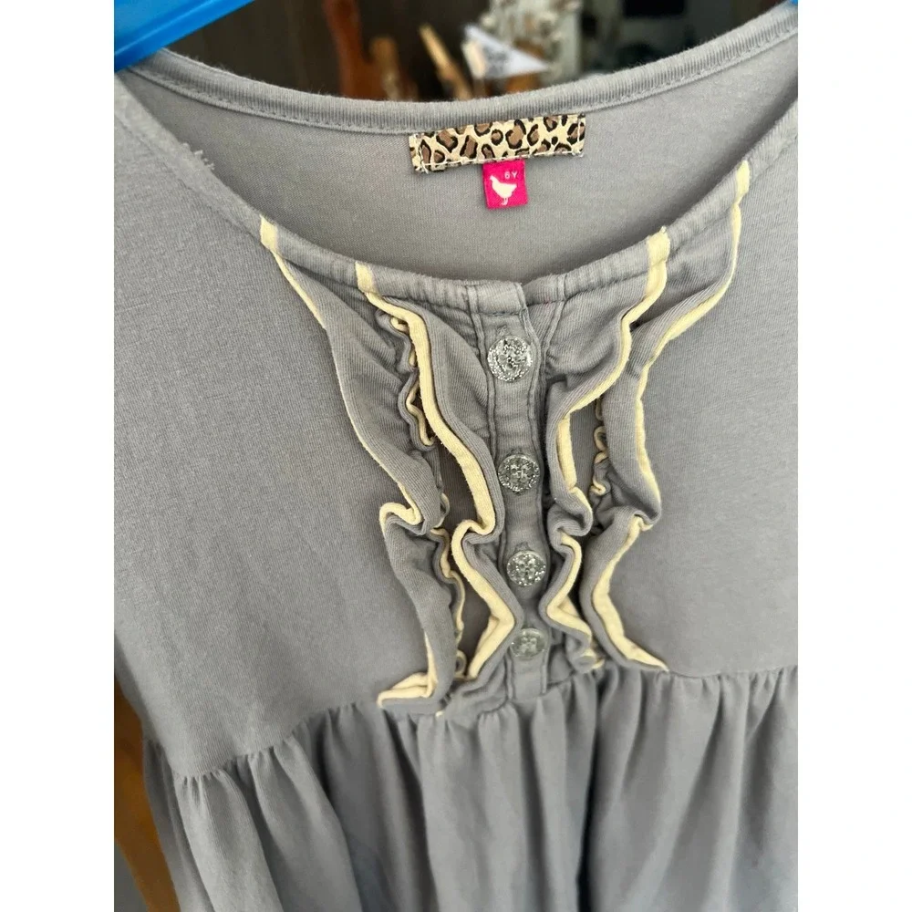 Pink chicken dress flawed girls size‎ 6